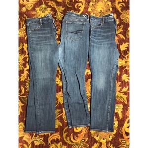 3 American Eagle High Waisted Jeggings